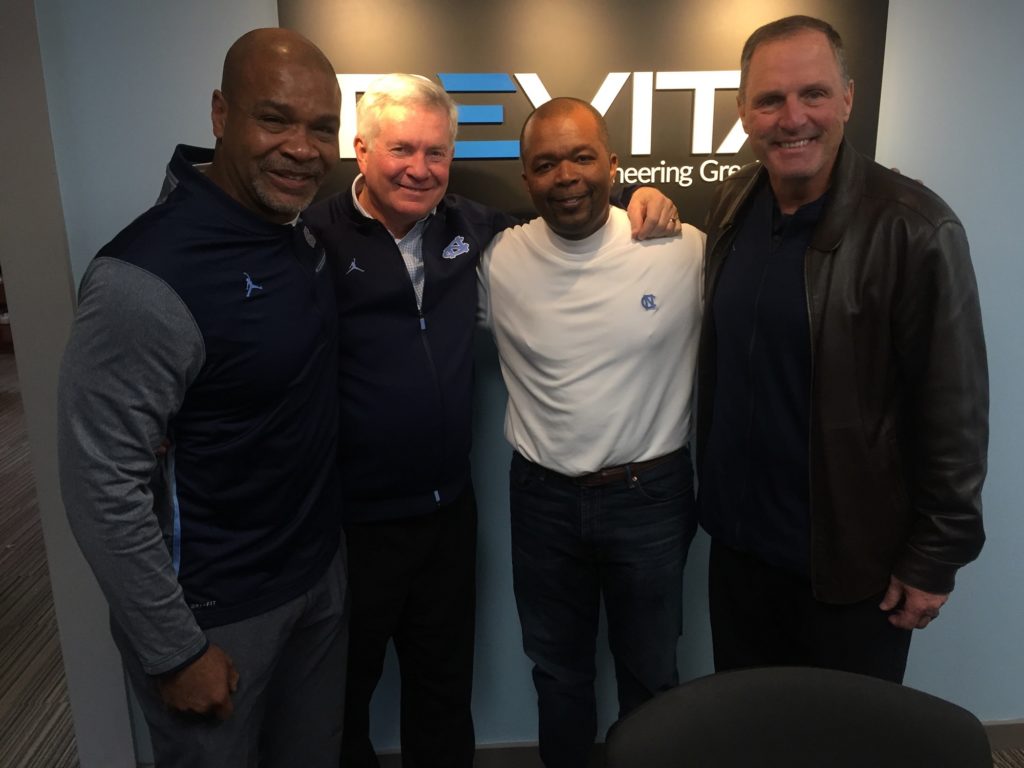 Todd Duck with UNC Chapel Hill Football Coaching Staff